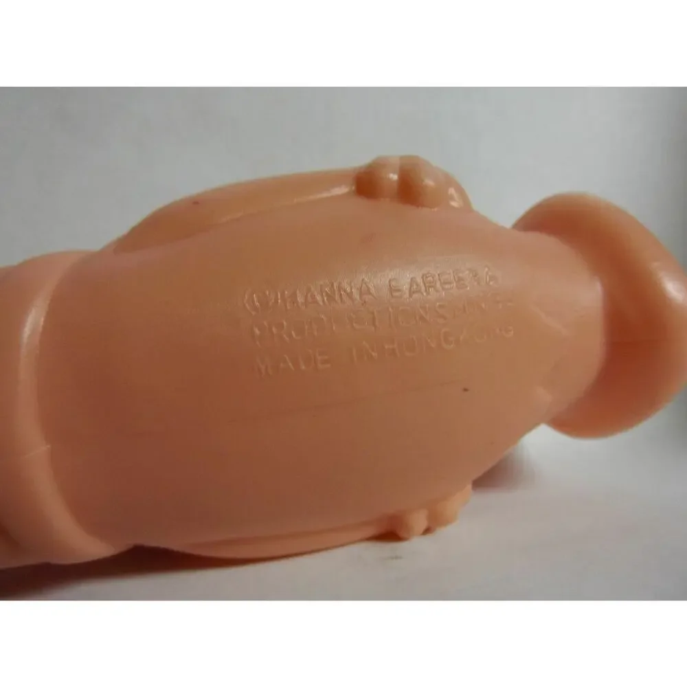 Fred Flintstone Plastic Toy - Hanna Barbera